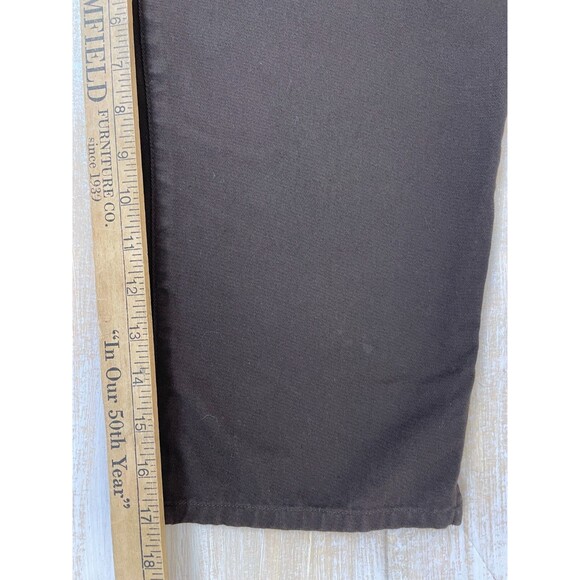 Vtg Ralph Lauren Jeans Company Petite Women’s 100% Cotton Brown Capri Pants 8P - Picture 10 of 11